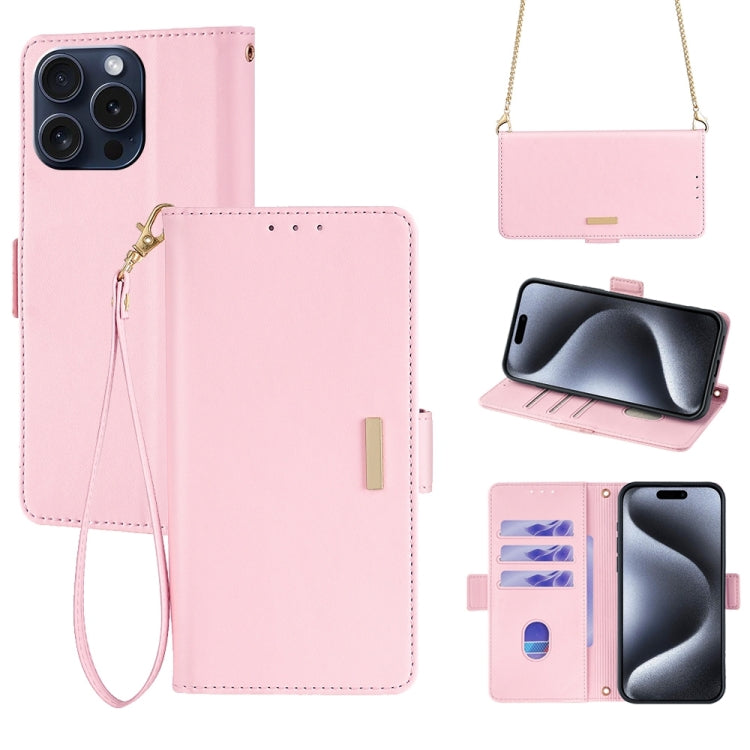 Crossbody Chain Leather Phone Case, For iPhone 14 Plus, For iPhone 14, For iPhone 14 Pro, For iPhone 14 Pro Max, For iPhone 13 Pro Max, For iPhone 13 Pro, For iPhone 13