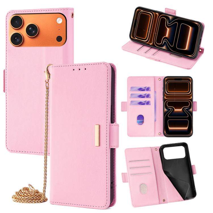 Crossbody Chain Leather Phone Case, For iPhone 17 Pro Max, For iPhone 17 Pro, For iPhone 17, For iPhone Air, For iPhone 15 Pro Max, For iPhone 15 Pro, For iPhone 15 Plus, For iPhone 15