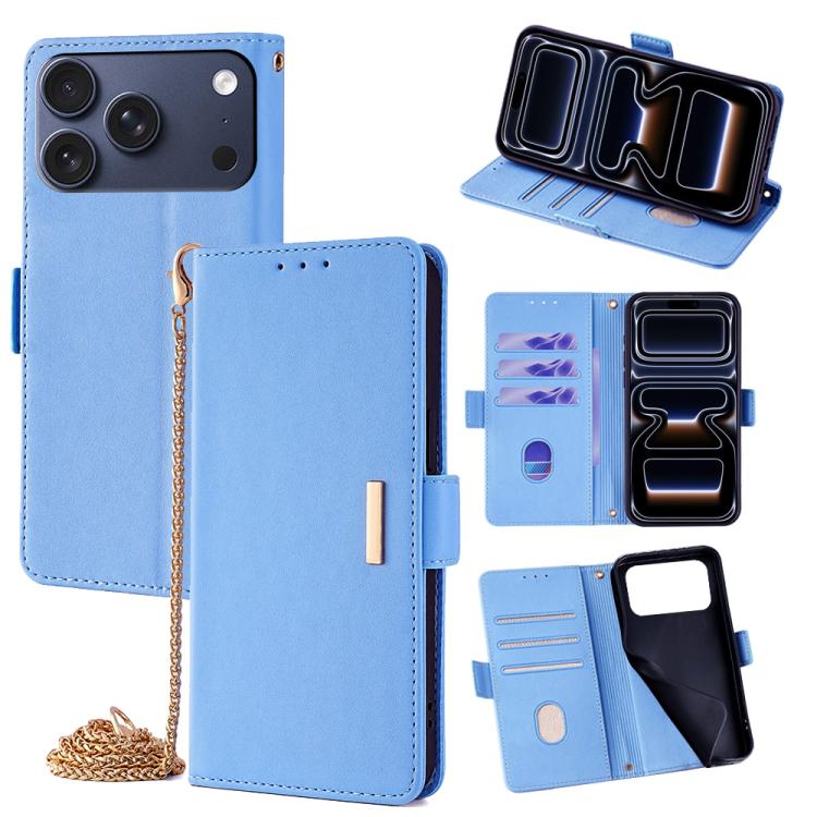 Crossbody Chain Leather Phone Case, For iPhone 17 Pro Max, For iPhone 17 Pro, For iPhone 17, For iPhone Air, For iPhone 15 Pro Max, For iPhone 15 Pro, For iPhone 15 Plus, For iPhone 15