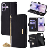 Crossbody Chain Leather Phone Case, For iPhone 17 Pro Max, For iPhone 17 Pro, For iPhone 17, For iPhone Air, For iPhone 15 Pro Max, For iPhone 15 Pro, For iPhone 15 Plus, For iPhone 15