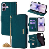Crossbody Chain Leather Phone Case, For iPhone 17 Pro Max, For iPhone 17 Pro, For iPhone 17, For iPhone Air, For iPhone 15 Pro Max, For iPhone 15 Pro, For iPhone 15 Plus, For iPhone 15