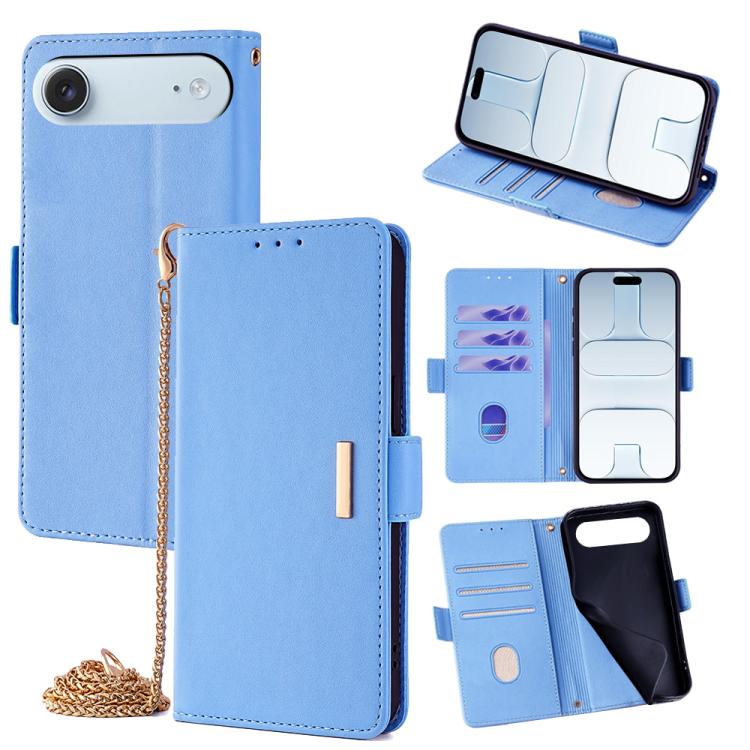 Crossbody Chain Leather Phone Case, For iPhone 17 Pro Max, For iPhone 17 Pro, For iPhone 17, For iPhone Air, For iPhone 15 Pro Max, For iPhone 15 Pro, For iPhone 15 Plus, For iPhone 15