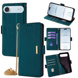 Crossbody Chain Leather Phone Case, For iPhone 17 Pro Max, For iPhone 17 Pro, For iPhone 17, For iPhone Air, For iPhone 15 Pro Max, For iPhone 15 Pro, For iPhone 15 Plus, For iPhone 15
