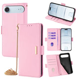 Crossbody Chain Leather Phone Case, For iPhone 17 Pro Max, For iPhone 17 Pro, For iPhone 17, For iPhone Air, For iPhone 15 Pro Max, For iPhone 15 Pro, For iPhone 15 Plus, For iPhone 15