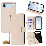 Crossbody Chain Leather Phone Case, For iPhone 17 Pro Max, For iPhone 17 Pro, For iPhone 17, For iPhone Air, For iPhone 15 Pro Max, For iPhone 15 Pro, For iPhone 15 Plus, For iPhone 15