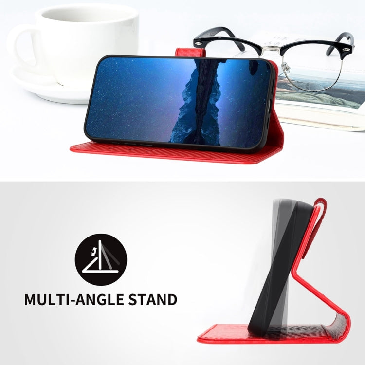 YX0070 Carbon Fiber Buckle Leather Phone Case with Lanyard, For iPhone 12 mini, For iPhone 11 Pro Max, For iPhone 11, For iPhone 11 Pro, For iPhone X / XS, For iPhone XR