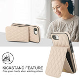 YM015 Crossbody Rhombic Card Bag RFID Phone Case, For iPhone 16e / 17e, For iPhone 17 Pro Max, For iPhone 17 Pro, For iPhone 17, For iPhone Air, For iPhone 16 Pro Max, For iPhone 16 Pro, For iPhone 16 Plus
