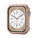 Aluminum Alloy Watch Frame Case, For Apple Watch Series 6 / 5 / 4 / SE 44mm, For Apple Watch Series 6 / 5 / 4 / SE 40mm, For Apple Watch Series 9 / 8 / 7 45mm, For Apple Watch Series 9 / 8 / 7 41mm, For Apple Watch Series 3 / 2 / 1 38mm                ...