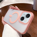 Dual-Side Frosted MagSafe Clear Phone Case, For iPhone 14, For iPhone 14 Pro, For iPhone 14 Pro Max, For iPhone 13 Pro Max, For iPhone 13 Pro, For iPhone 13, For iPhone 12, For iPhone 12 Pro Max