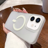 Dual-Side Frosted MagSafe Clear Phone Case, For iPhone 13 Pro Max, For iPhone 13 Pro, For iPhone 13, For iPhone 12, For iPhone 12 Pro Max, For iPhone 12 Pro, For iPhone 11
