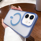 Dual-Side Frosted MagSafe Clear Phone Case, For iPhone 13 Pro Max, For iPhone 13 Pro, For iPhone 13, For iPhone 12, For iPhone 12 Pro Max, For iPhone 12 Pro, For iPhone 11