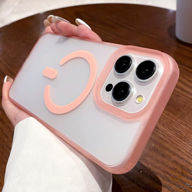 Dual-Side Frosted MagSafe Clear Phone Case, For iPhone 16 Pro, For iPhone 16 Plus, For iPhone 16, For iPhone 15 Pro Max, For iPhone 15 Pro, For iPhone 15 Plus, For iPhone 15, For iPhone 14 Plus