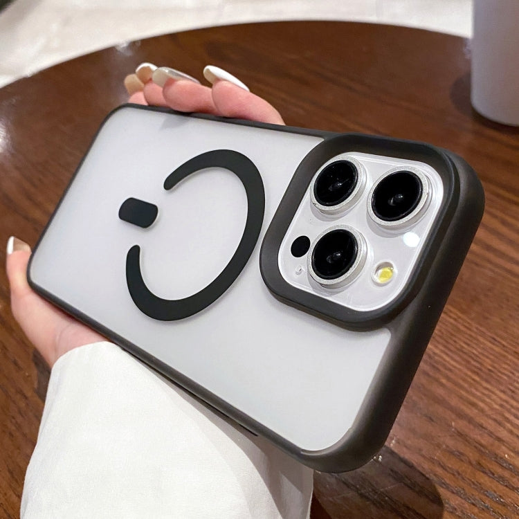 Dual-Side Frosted MagSafe Clear Phone Case, For iPhone 16 Pro, For iPhone 16 Plus, For iPhone 16, For iPhone 15 Pro Max, For iPhone 15 Pro, For iPhone 15 Plus, For iPhone 15, For iPhone 14 Plus