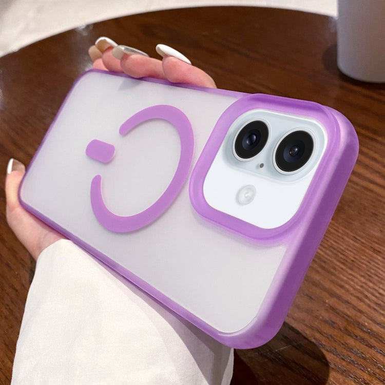 Dual-Side Frosted MagSafe Clear Phone Case, For iPhone 16 Pro, For iPhone 16 Plus, For iPhone 16, For iPhone 15 Pro Max, For iPhone 15 Pro, For iPhone 15 Plus, For iPhone 15, For iPhone 14 Plus