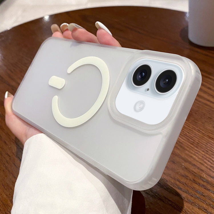 Dual-Side Frosted MagSafe Clear Phone Case, For iPhone 16 Pro, For iPhone 16 Plus, For iPhone 16, For iPhone 15 Pro Max, For iPhone 15 Pro, For iPhone 15 Plus, For iPhone 15, For iPhone 14 Plus