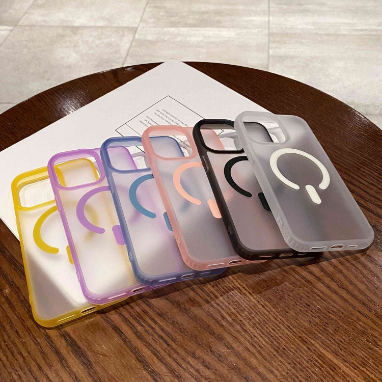 Dual-Side Frosted MagSafe Clear Phone Case, For iPhone 16 Pro, For iPhone 16 Plus, For iPhone 16, For iPhone 15 Pro Max, For iPhone 15 Pro, For iPhone 15 Plus, For iPhone 15, For iPhone 14 Plus