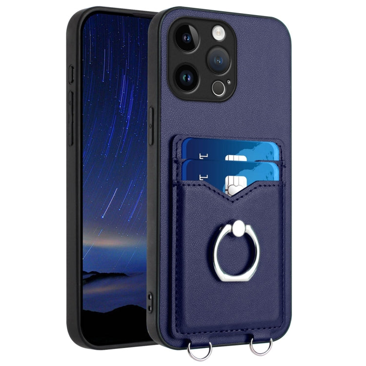 R20 Ring Card Holder Phone Case, For iPhone 17 Pro Max, For iPhone 17 Pro, For iPhone 17, For iPhone Air, For iPhone 15 Pro Max, For iPhone 15 Pro, For iPhone 15 Plus, For iPhone 15