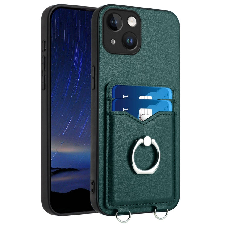 R20 Ring Card Holder Phone Case, For iPhone 17 Pro Max, For iPhone 17 Pro, For iPhone 17, For iPhone Air, For iPhone 15 Pro Max, For iPhone 15 Pro, For iPhone 15 Plus, For iPhone 15