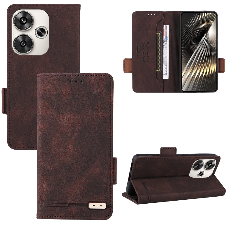 Magnetic Clasp Leather Phone Case, For Xiaomi Poco X7 Pro 5G / Redmi Turbo 4, For Xiaomi 15 Pro, For Xiaomi 14T Pro, For Xiaomi Poco F6, For Xiaomi Poco F6 Pro