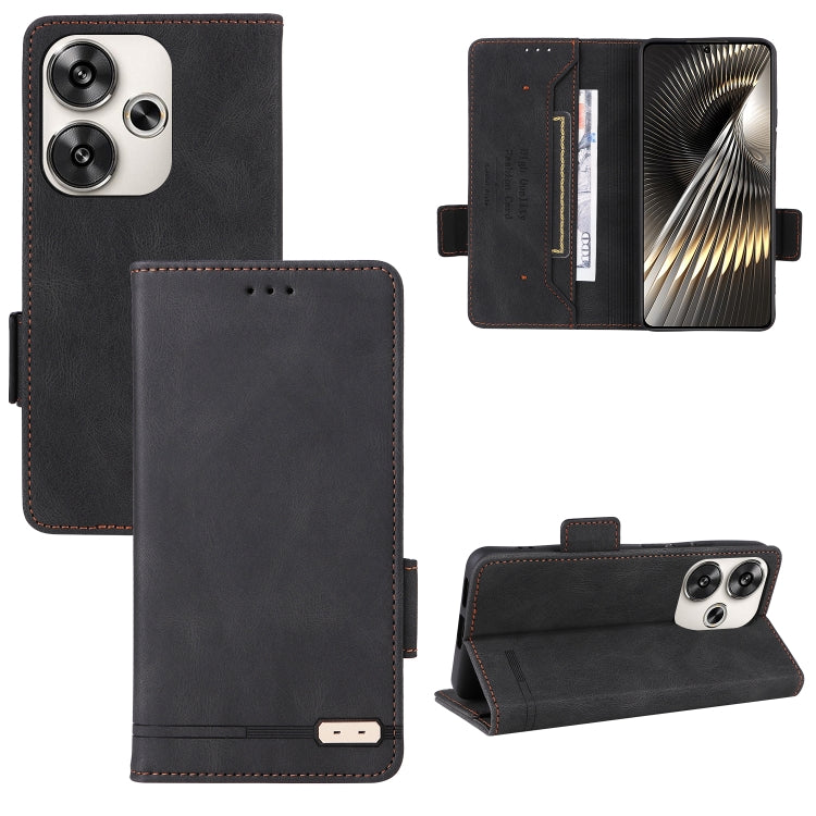 Magnetic Clasp Leather Phone Case, For Xiaomi Poco X7 Pro 5G / Redmi Turbo 4, For Xiaomi 15 Pro, For Xiaomi 14T Pro, For Xiaomi Poco F6, For Xiaomi Poco F6 Pro
