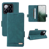 Magnetic Clasp Leather Phone Case, For Xiaomi Poco X7 Pro 5G / Redmi Turbo 4, For Xiaomi 15 Pro, For Xiaomi 14T Pro, For Xiaomi Poco F6, For Xiaomi Poco F6 Pro