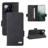 Magnetic Clasp Leather Phone Case, For Xiaomi Poco X7 Pro 5G / Redmi Turbo 4, For Xiaomi 15 Pro, For Xiaomi 14T Pro, For Xiaomi Poco F6, For Xiaomi Poco F6 Pro