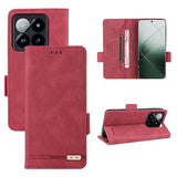 Magnetic Clasp Leather Phone Case, For Xiaomi Poco X7 Pro 5G / Redmi Turbo 4, For Xiaomi 15 Pro, For Xiaomi 14T Pro, For Xiaomi Poco F6, For Xiaomi Poco F6 Pro