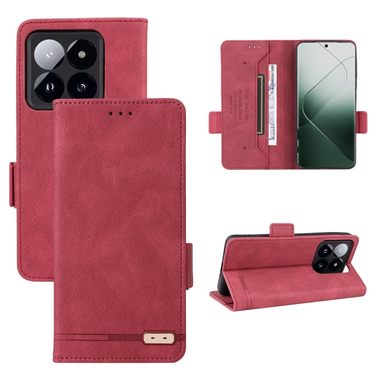 Magnetic Clasp Leather Phone Case, For Xiaomi Poco X7 Pro 5G / Redmi Turbo 4, For Xiaomi 15 Pro, For Xiaomi 14T Pro, For Xiaomi Poco F6, For Xiaomi Poco F6 Pro