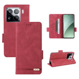 Magnetic Clasp Leather Phone Case, For Xiaomi Poco X7 Pro 5G / Redmi Turbo 4, For Xiaomi 15 Pro, For Xiaomi 14T Pro, For Xiaomi Poco F6, For Xiaomi Poco F6 Pro