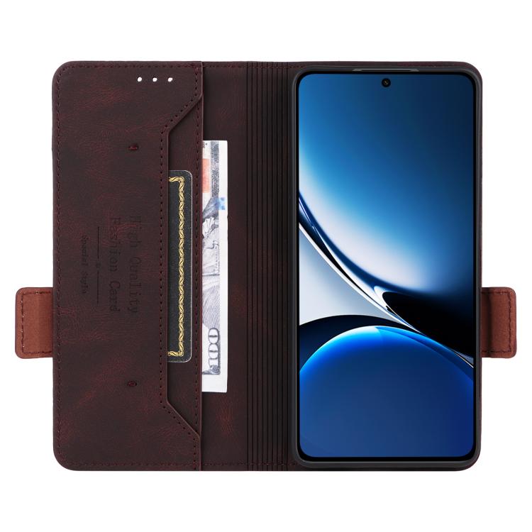 Magnetic Clasp Leather Phone Case, For Xiaomi Poco X7 Pro 5G / Redmi Turbo 4, For Xiaomi 15 Pro, For Xiaomi 14T Pro, For Xiaomi Poco F6, For Xiaomi Poco F6 Pro