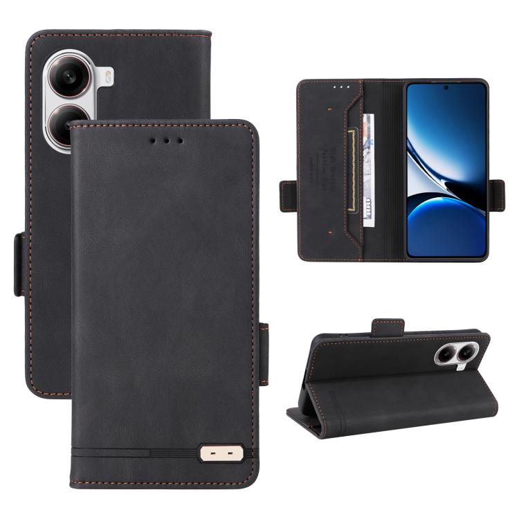 Magnetic Clasp Leather Phone Case, For Xiaomi Poco X7 Pro 5G / Redmi Turbo 4, For Xiaomi 15 Pro, For Xiaomi 14T Pro, For Xiaomi Poco F6, For Xiaomi Poco F6 Pro