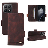 Magnetic Clasp Leather Phone Case, For Xiaomi 15T 5G, For Xiaomi 15 Ultra, For Xiaomi Poco X7 Pro 5G / Redmi Turbo 4, For Xiaomi 15 Pro, For Xiaomi 14T Pro, For Xiaomi Poco F6, For Xiaomi Poco F6 Pro