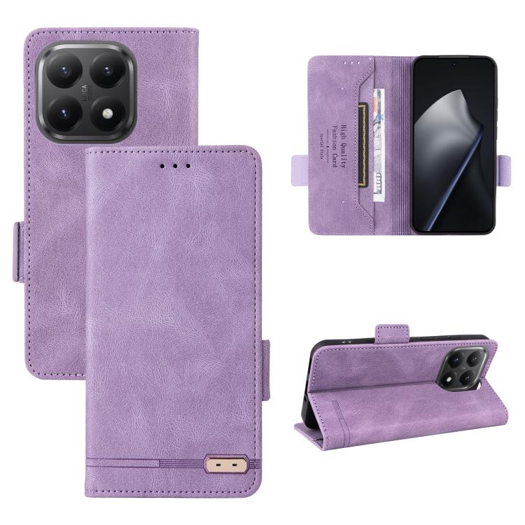 Magnetic Clasp Leather Phone Case, For Xiaomi 15T 5G, For Xiaomi 15 Ultra, For Xiaomi Poco X7 Pro 5G / Redmi Turbo 4, For Xiaomi 15 Pro, For Xiaomi 14T Pro, For Xiaomi Poco F6, For Xiaomi Poco F6 Pro