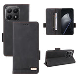 Magnetic Clasp Leather Phone Case, For Xiaomi 15T 5G, For Xiaomi 15 Ultra, For Xiaomi Poco X7 Pro 5G / Redmi Turbo 4, For Xiaomi 15 Pro, For Xiaomi 14T Pro, For Xiaomi Poco F6, For Xiaomi Poco F6 Pro
