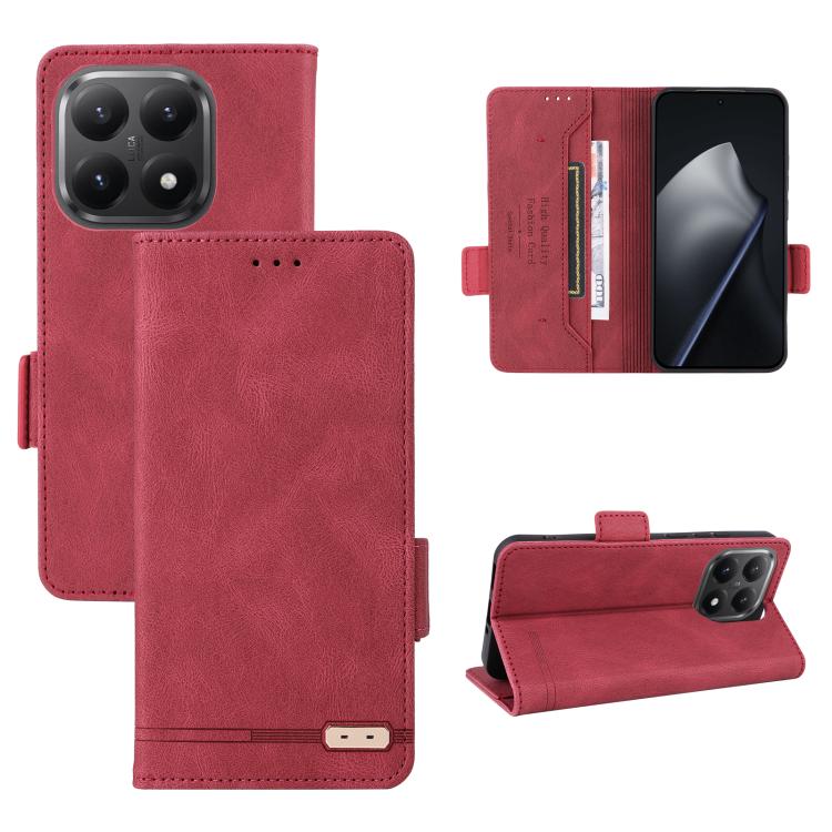 Magnetic Clasp Leather Phone Case, For Xiaomi 15T 5G, For Xiaomi 15 Ultra, For Xiaomi Poco X7 Pro 5G / Redmi Turbo 4, For Xiaomi 15 Pro, For Xiaomi 14T Pro, For Xiaomi Poco F6, For Xiaomi Poco F6 Pro