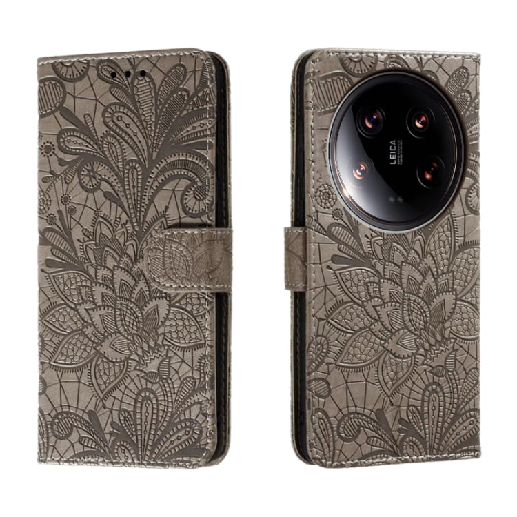 Lace Flower Embossing Flip Leather Phone Case, For Xiaomi Poco X7 Pro, For Xiaomi 15 Pro, For Xiaomi 15, For Xiaomi 14T Pro, For Xiaomi 14T, For Xiaomi Poco C61 4G Global, For Xiaomi 14 Ultra, For Xiaomi 13T / 13T Pro