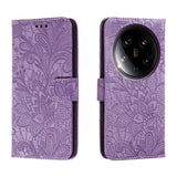 Lace Flower Embossing Flip Leather Phone Case, For Xiaomi Poco X7 Pro, For Xiaomi 15 Pro, For Xiaomi 15, For Xiaomi 14T Pro, For Xiaomi 14T, For Xiaomi Poco C61 4G Global, For Xiaomi 14 Ultra, For Xiaomi 13T / 13T Pro