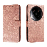 Lace Flower Embossing Flip Leather Phone Case, For Xiaomi Poco X7 Pro, For Xiaomi 15 Pro, For Xiaomi 15, For Xiaomi 14T Pro, For Xiaomi 14T, For Xiaomi Poco C61 4G Global, For Xiaomi 14 Ultra, For Xiaomi 13T / 13T Pro