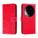 Lace Flower Embossing Flip Leather Phone Case, For Xiaomi Poco X7 Pro, For Xiaomi 15 Pro, For Xiaomi 15, For Xiaomi 14T Pro, For Xiaomi 14T, For Xiaomi Poco C61 4G Global, For Xiaomi 14 Ultra, For Xiaomi 13T / 13T Pro