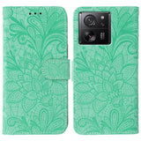 Lace Flower Embossing Flip Leather Phone Case, For Xiaomi Poco X7 Pro, For Xiaomi 15 Pro, For Xiaomi 15, For Xiaomi 14T Pro, For Xiaomi 14T, For Xiaomi Poco C61 4G Global, For Xiaomi 14 Ultra, For Xiaomi 13T / 13T Pro