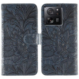 Lace Flower Embossing Flip Leather Phone Case, For Xiaomi Poco X7 Pro, For Xiaomi 15 Pro, For Xiaomi 15, For Xiaomi 14T Pro, For Xiaomi 14T, For Xiaomi Poco C61 4G Global, For Xiaomi 14 Ultra, For Xiaomi 13T / 13T Pro