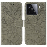 Lace Flower Embossing Flip Leather Phone Case, For Xiaomi Poco X7 Pro, For Xiaomi 15 Pro, For Xiaomi 15, For Xiaomi 14T Pro, For Xiaomi 14T, For Xiaomi Poco C61 4G Global, For Xiaomi 14 Ultra, For Xiaomi 13T / 13T Pro