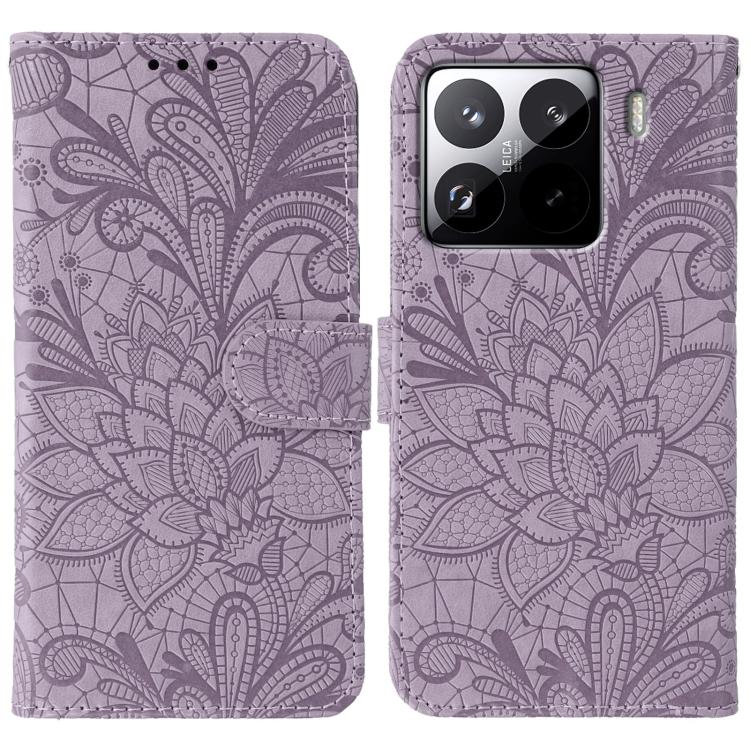 Lace Flower Embossing Flip Leather Phone Case, For Xiaomi Poco X7 Pro, For Xiaomi 15 Pro, For Xiaomi 15, For Xiaomi 14T Pro, For Xiaomi 14T, For Xiaomi Poco C61 4G Global, For Xiaomi 14 Ultra, For Xiaomi 13T / 13T Pro