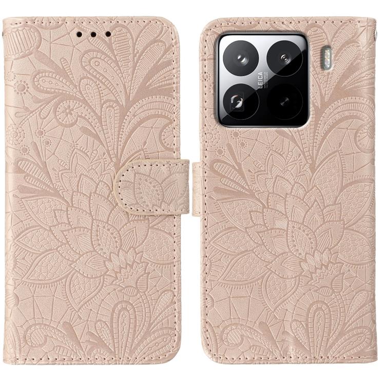Lace Flower Embossing Flip Leather Phone Case, For Xiaomi Poco X7 Pro, For Xiaomi 15 Pro, For Xiaomi 15, For Xiaomi 14T Pro, For Xiaomi 14T, For Xiaomi Poco C61 4G Global, For Xiaomi 14 Ultra, For Xiaomi 13T / 13T Pro