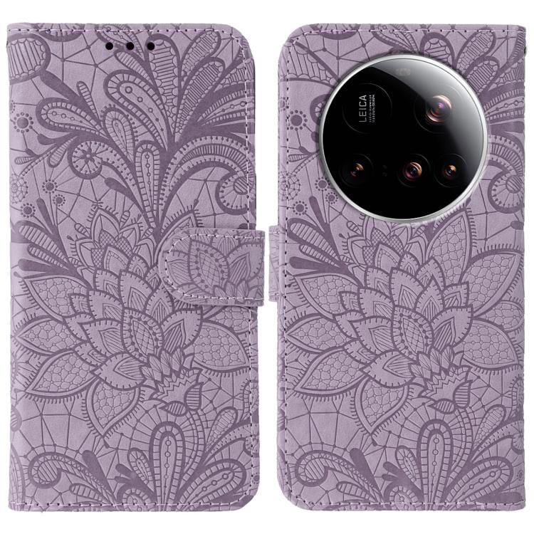 Lace Flower Embossing Flip Leather Phone Case, For Xiaomi 17 Pro, For Xiaomi 17, For Xiaomi 15T Pro 5G, For Xiaomi 15T 5G, For Xiaomi Poco F7 Ultra / Redmi K80 Pro, For Xiaomi Poco F7 Pro / Redmi K80, For Xiaomi Poco C75 4G / Poco M7, For Xiaomi 15 Ultra