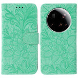 Lace Flower Embossing Flip Leather Phone Case, For Xiaomi 17 Pro, For Xiaomi 17, For Xiaomi 15T Pro 5G, For Xiaomi 15T 5G, For Xiaomi Poco F7 Ultra / Redmi K80 Pro, For Xiaomi Poco F7 Pro / Redmi K80, For Xiaomi Poco C75 4G / Poco M7, For Xiaomi 15 Ultra