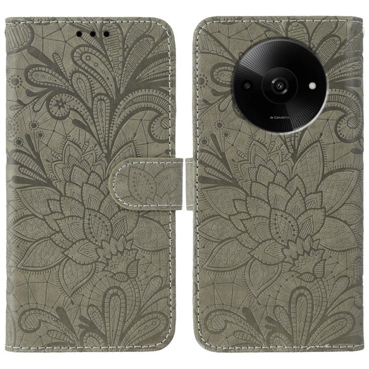 Lace Flower Embossing Flip Leather Phone Case, For Xiaomi Poco X7 Pro, For Xiaomi 15 Pro, For Xiaomi 15, For Xiaomi 14T Pro, For Xiaomi 14T, For Xiaomi Poco C61 4G Global, For Xiaomi 14 Ultra, For Xiaomi 13T / 13T Pro