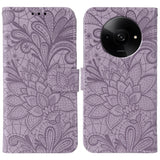 Lace Flower Embossing Flip Leather Phone Case, For Xiaomi Poco X7 Pro, For Xiaomi 15 Pro, For Xiaomi 15, For Xiaomi 14T Pro, For Xiaomi 14T, For Xiaomi Poco C61 4G Global, For Xiaomi 14 Ultra, For Xiaomi 13T / 13T Pro