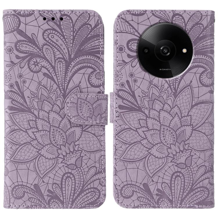 Lace Flower Embossing Flip Leather Phone Case, For Xiaomi Poco X7 Pro, For Xiaomi 15 Pro, For Xiaomi 15, For Xiaomi 14T Pro, For Xiaomi 14T, For Xiaomi Poco C61 4G Global, For Xiaomi 14 Ultra, For Xiaomi 13T / 13T Pro
