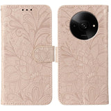 Lace Flower Embossing Flip Leather Phone Case, For Xiaomi Poco X7 Pro, For Xiaomi 15 Pro, For Xiaomi 15, For Xiaomi 14T Pro, For Xiaomi 14T, For Xiaomi Poco C61 4G Global, For Xiaomi 14 Ultra, For Xiaomi 13T / 13T Pro